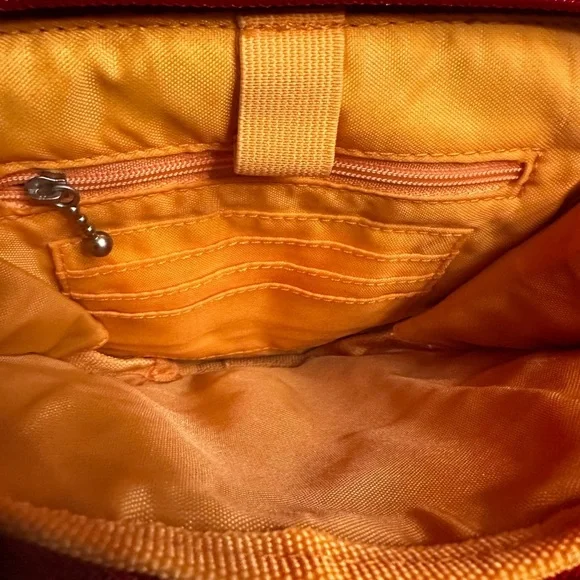 Baggallini Uptown Crossbody Bag with RFID Phone Wristlet – Red Nylon (EUC) - Picture 4 of 4